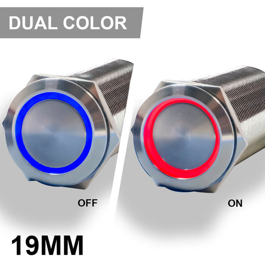 19MM Stainless Steel Harsh Environment Marine Switches Functions